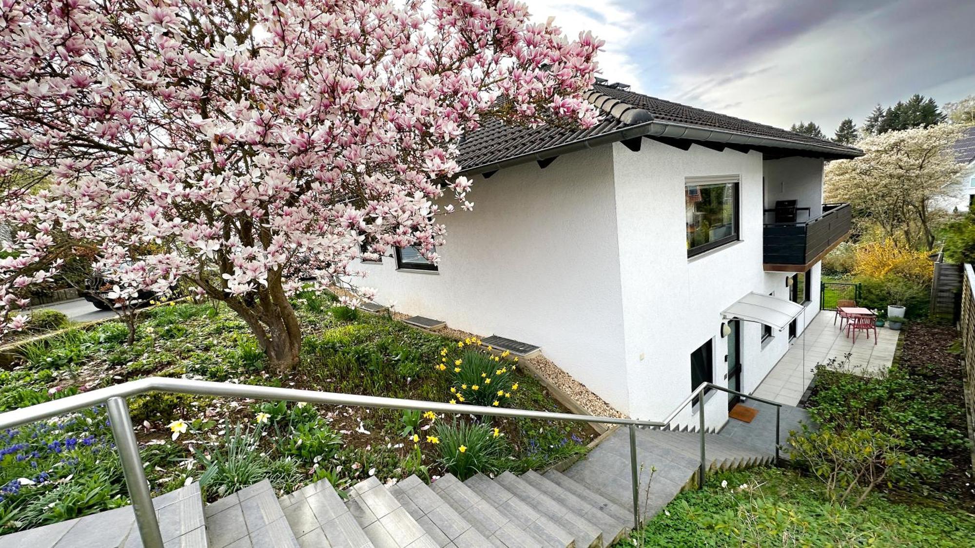 Gemuetliche Ferienwohnung Am Kurpark 바트캄베르크 외부 사진